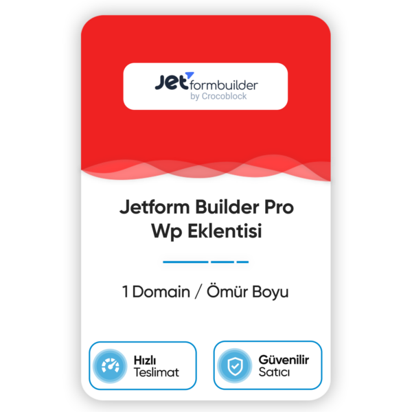 JetFormBuilder Pro – Wordpress Eklentisi