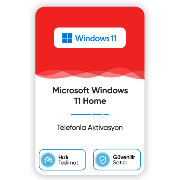 Windows 11 Home – Telefon Aktivasyon