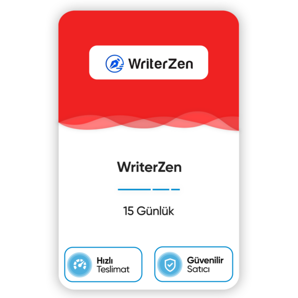 WriterZen 15 Günlük